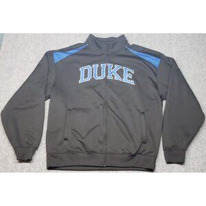 Campus Drive Duke Jacket Mens XL Black Mock Neck Long Sleeve Full Zip